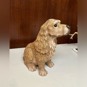 Vintage Home interiors Dogs collection Cocker Spaniel figure